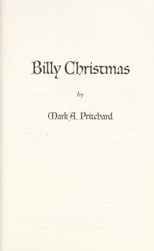 Cover of Billy Christmas