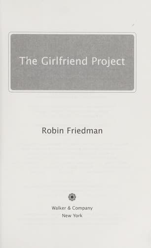 Cover of The Girlfriend Project