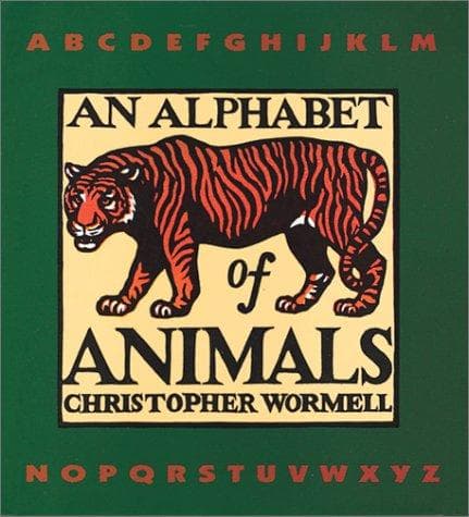 Cover of An alphabet of animals