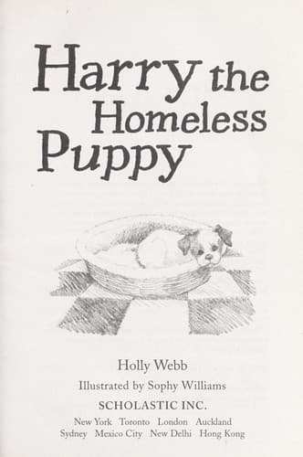 Cover of Harry the Homeless Puppy