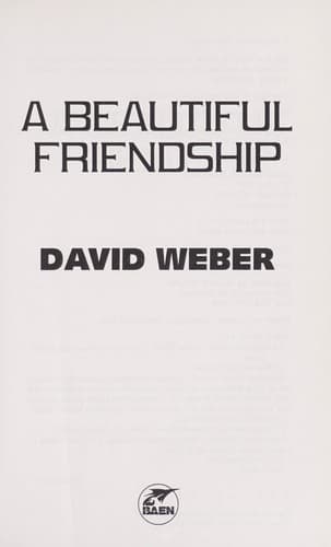 Cover of A beautiful friendship