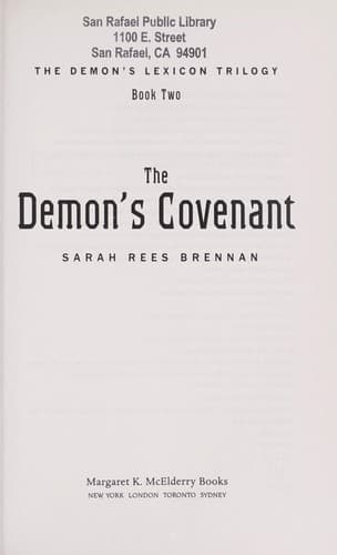Cover of The demon's covenant