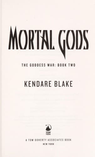 Cover of Mortal gods