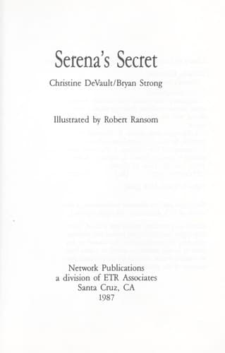 Cover of Serena's secret