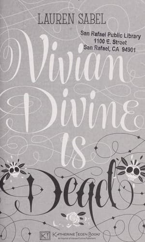 Cover of Vivian Divine is dead