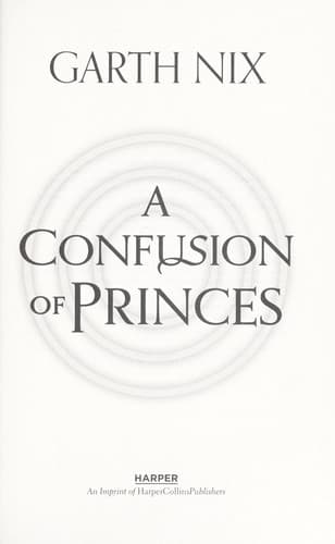 Cover of A confusion of princes