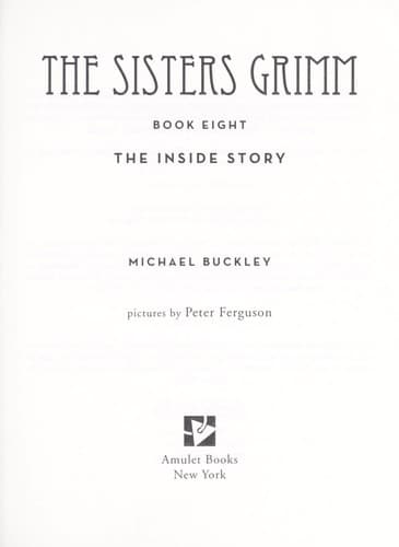 Cover of The sisters Grimm, book 8