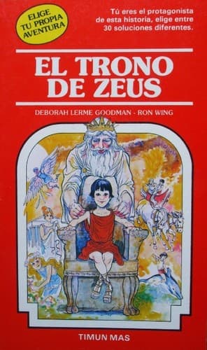 Cover of Choose Your Own Adventure - Throne of Zeus