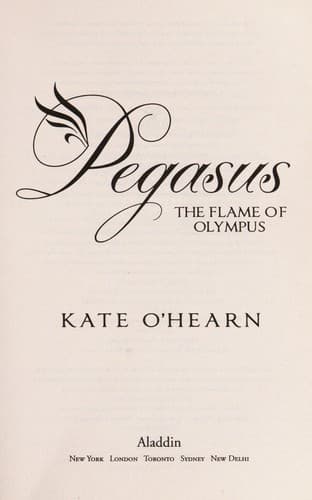 Cover of The flame of Olympus
