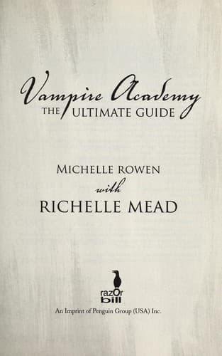 Cover of Vampire Academy