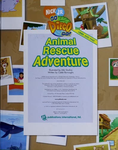 Cover of Animal rescue adventure