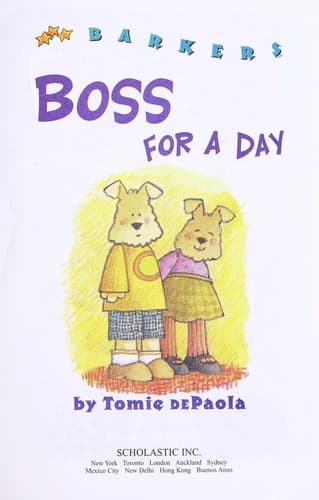 Cover of Boss for a Day