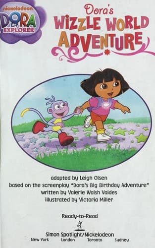Cover of Dora's wizzle world adventure