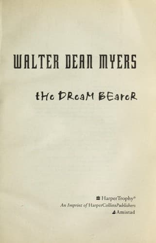 Cover of The dream bearer
