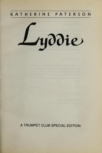 Cover of Lyddie