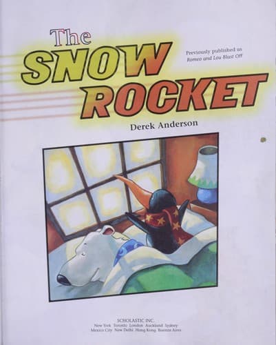 Cover of The snow rocket