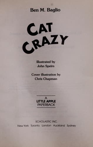 Cover of Cat crazy