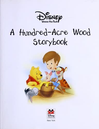 Cover of A hundred-acre wood storybook