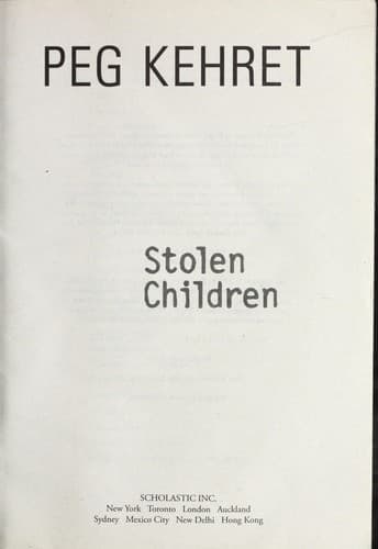 Cover of Stolen children
