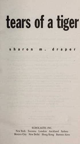 Cover of Tears of a tiger