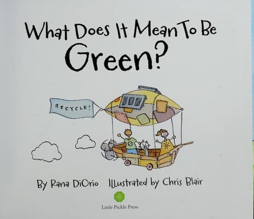 Cover of What does it mean to be green?