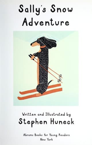 Cover of Sally's snow adventure