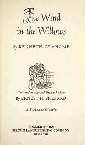 Cover of The wind in the willows