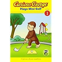 Cover of Curious George plays mini golf