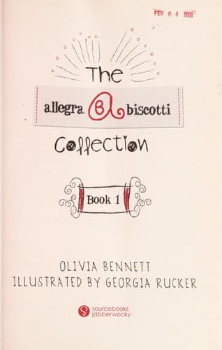 Cover of The Allegra Biscotti collection