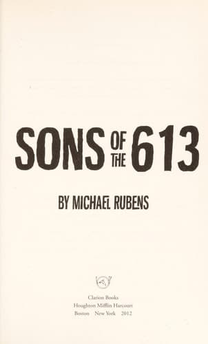 Cover of Sons of the 613
