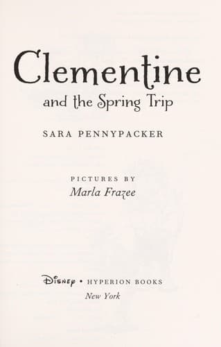 Cover of Clementine and the spring trip