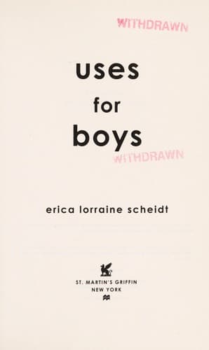 Cover of Uses for boys