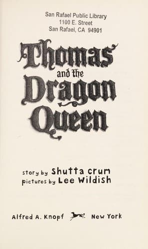 Cover of Thomas and the dragon queen