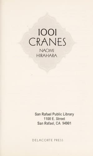 Cover of 1001 Cranes