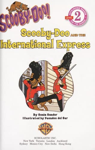 Cover of Scooby-Doo and the international express