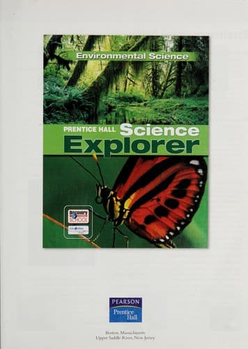 Cover of Prentice Hall science explorer