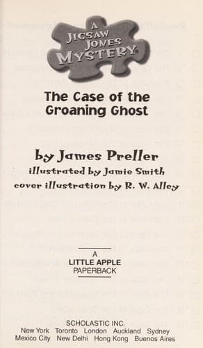 Cover of The case of the groaning ghost