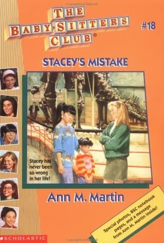 Cover of Stacey's Mistake (The Baby-Sitters Club #18)