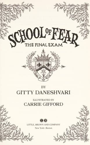 Cover of The Final Exam (School of Fear #3)