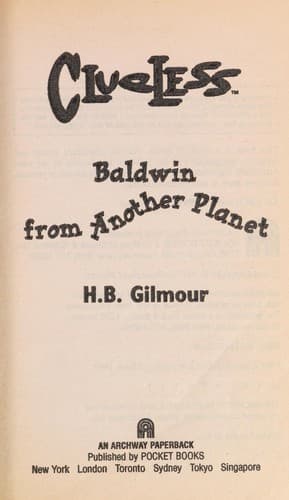 Cover of Baldwin from another planet