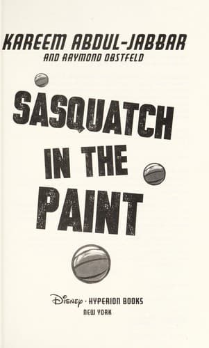 Cover of Sasquatch in the paint