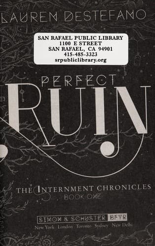 Cover of Perfect Ruin