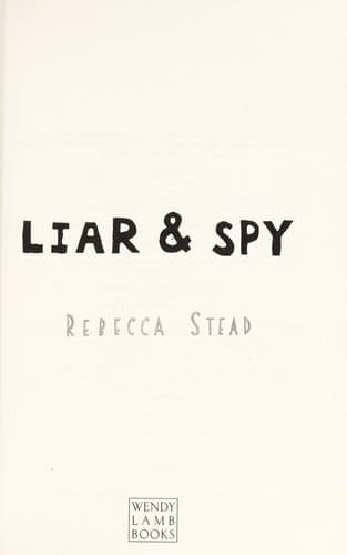 Cover of Liar & spy