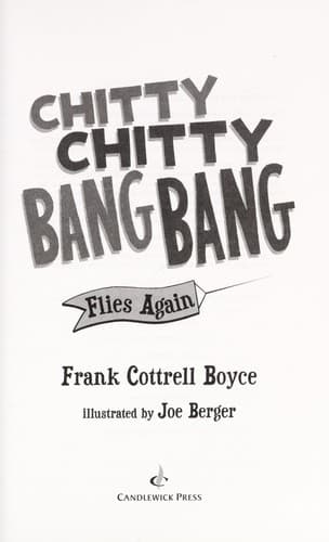 Cover of Chitty Chitty Bang Bang flies again