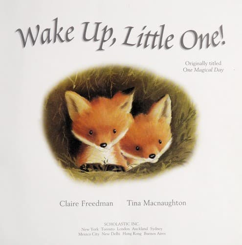 Cover of Wake up, little one!