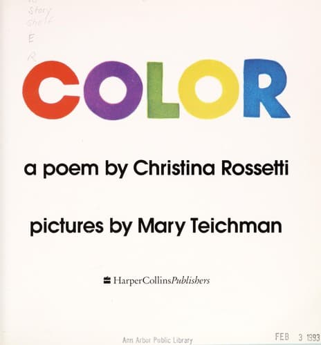 Cover of Color