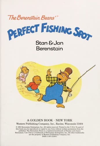 Cover of The Berenstain Bears's perfect fishing spot