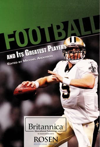 Cover of Football and its greatest players