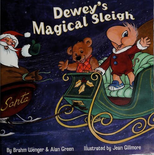 Cover of Dewey's magical sleigh