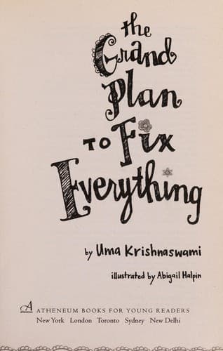 Cover of The grand plan to fix everything